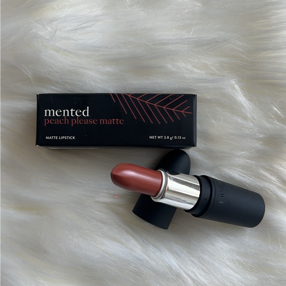 Mented Peach Please Matte Vegan Lipstick